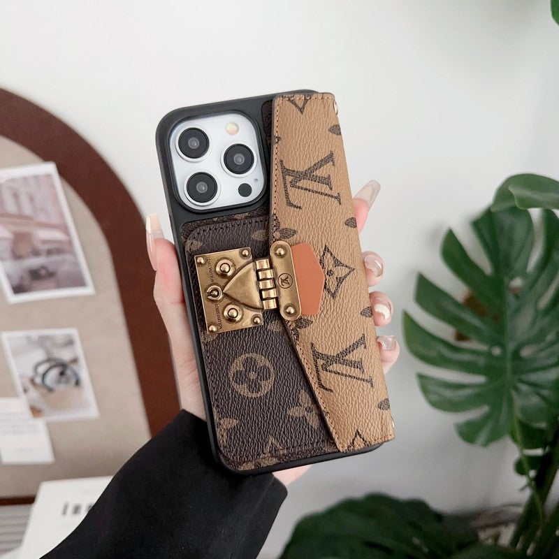 Lou Card Holder Chain iPhone Case