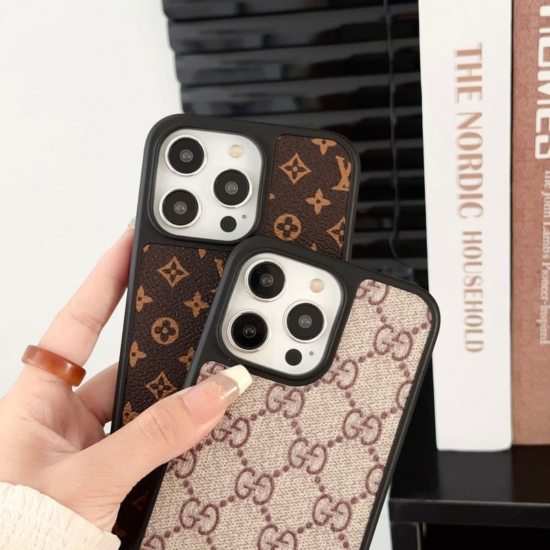 Lou Black & White Hand Chain iPhone Case