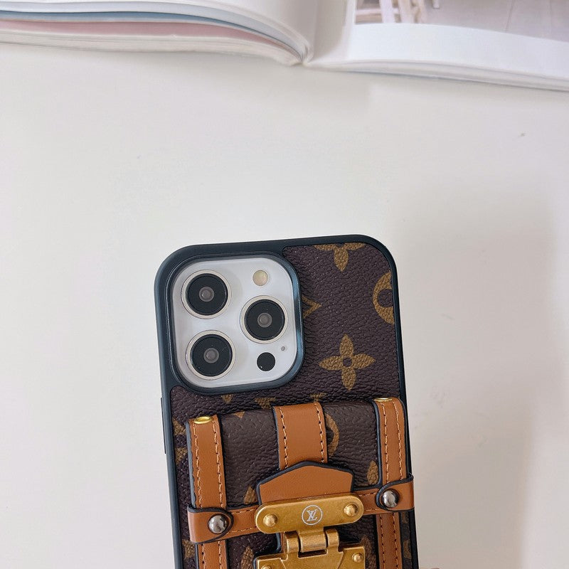 GG Lou Card Holder iPhone Case