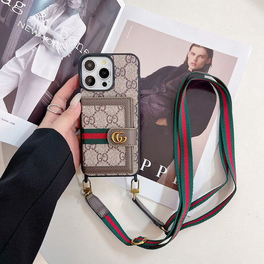 GG Card Bag Crossbody iPhone Case