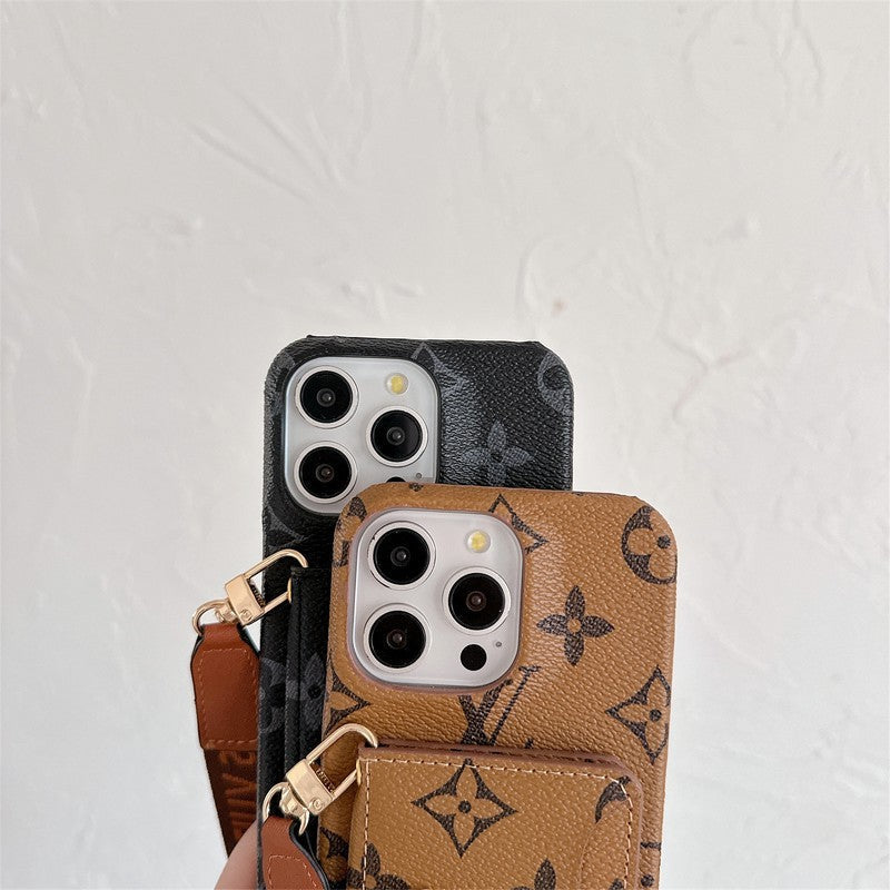 Lou Card Bag Crossbody Classic iPhone Case