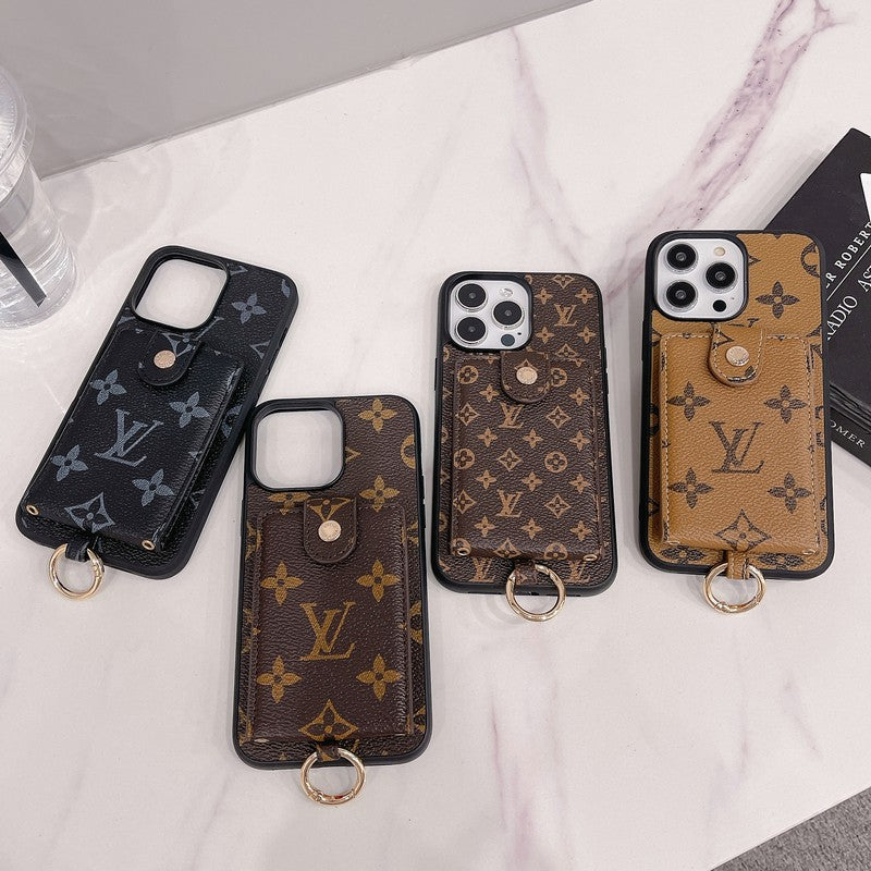 Lou Card Bag Classic Color iPhone Case