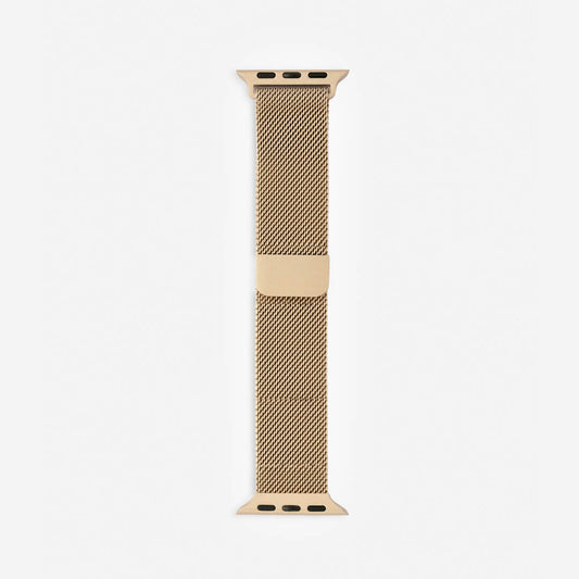 Milanese Loop Apple Watch Band - Vintage Gold