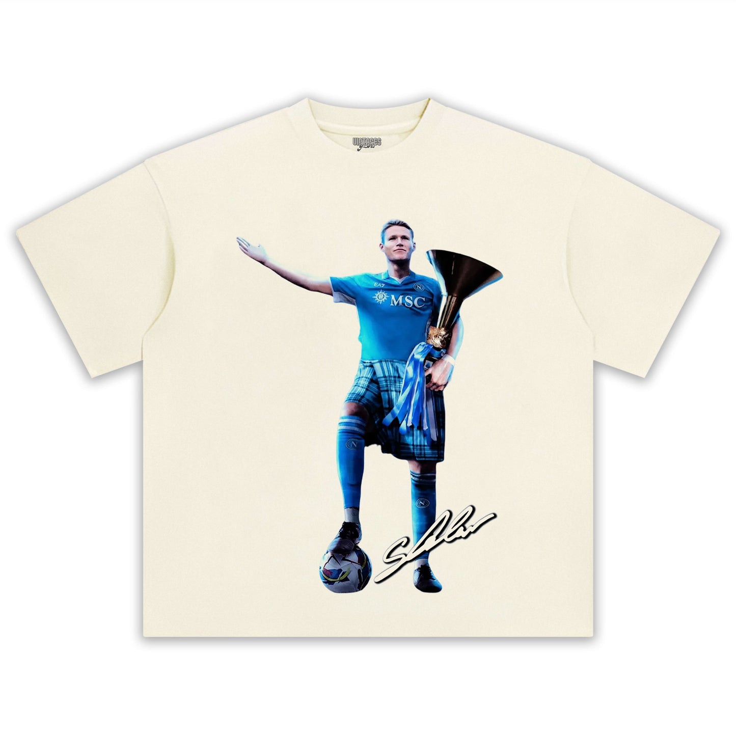 NAPOLI WIN 4TH SERIE A TITLE TEE V2