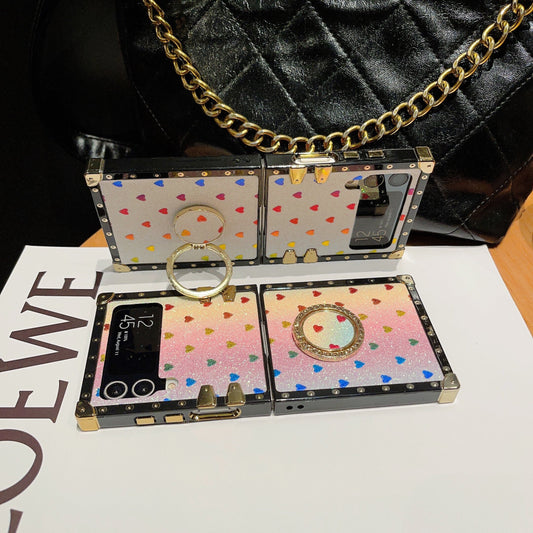 Samsung Galaxy Z Flip6/5/4/3 5G Square Case "Infatuation Ring"