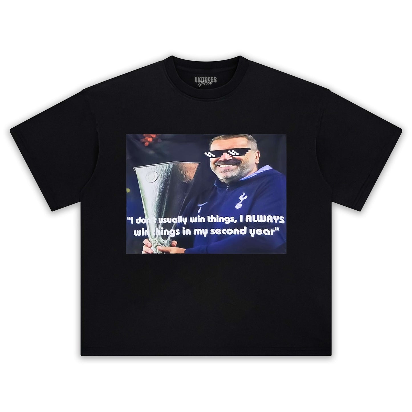 TOTTENHAM WIN THE EUROPA LEAGUE V2 TEE