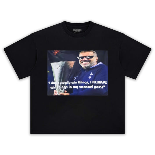 TOTTENHAM WIN THE EUROPA LEAGUE V2 TEE