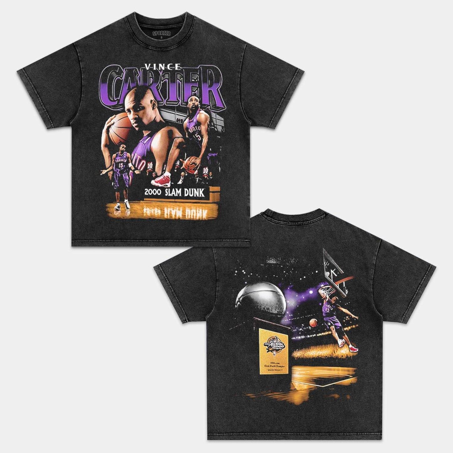 VINCE CARTER VINTAGE V5 TEE