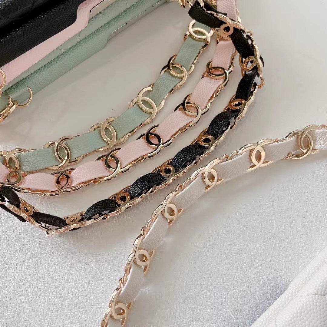 CN Pastel iPhone Cases Bag With Strap