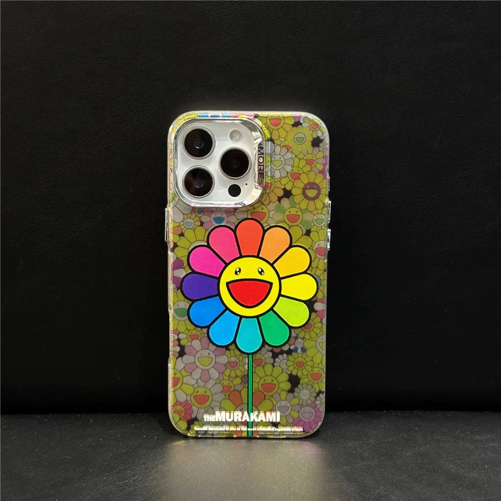 Cute Sunflower Kawaii  iPhone Case