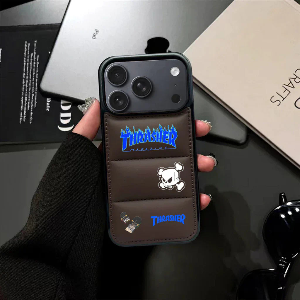 Flame Street Skate Puffer Case â€?iPhone 12â€?7