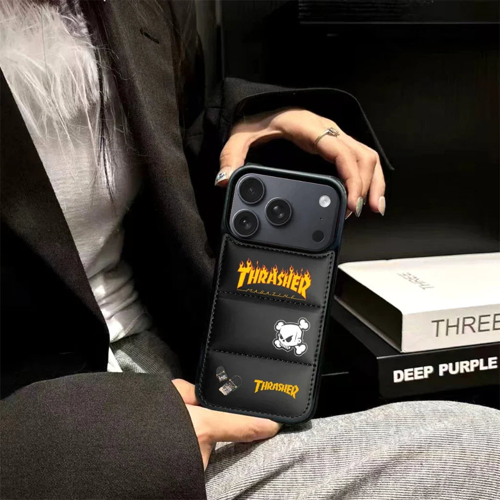 Flame Street Skate Puffer Case â€?iPhone 12â€?7