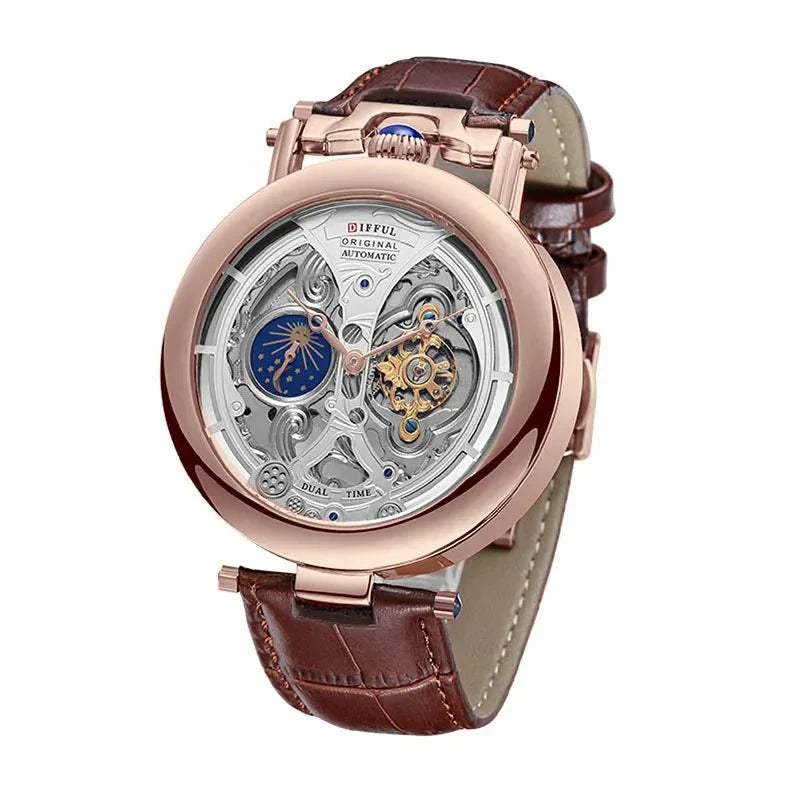 CrystalX Skeleton Men's Mechanical Watch