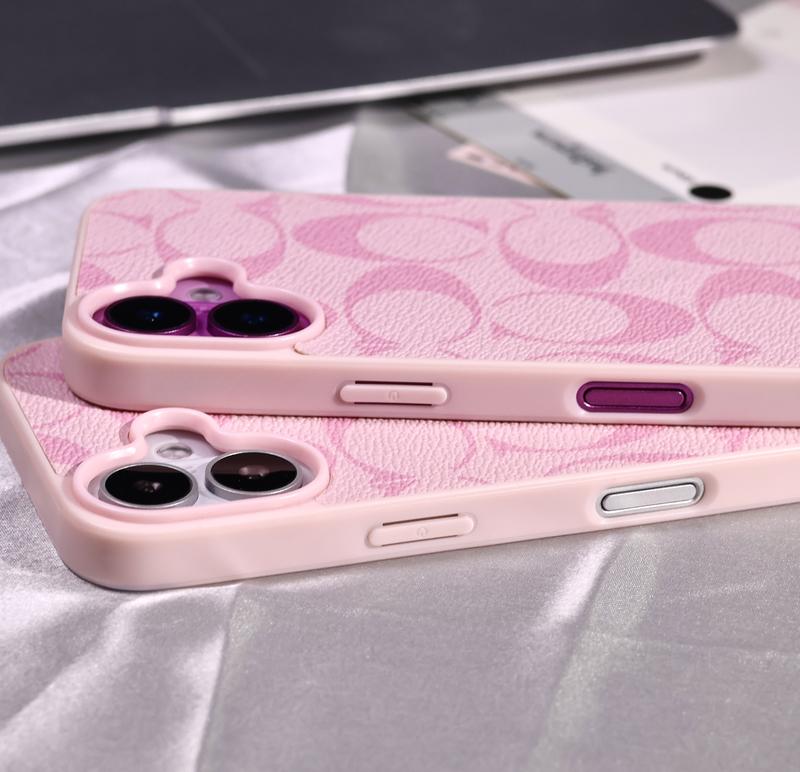 Soft Leather-Texture Protective iPhone Case