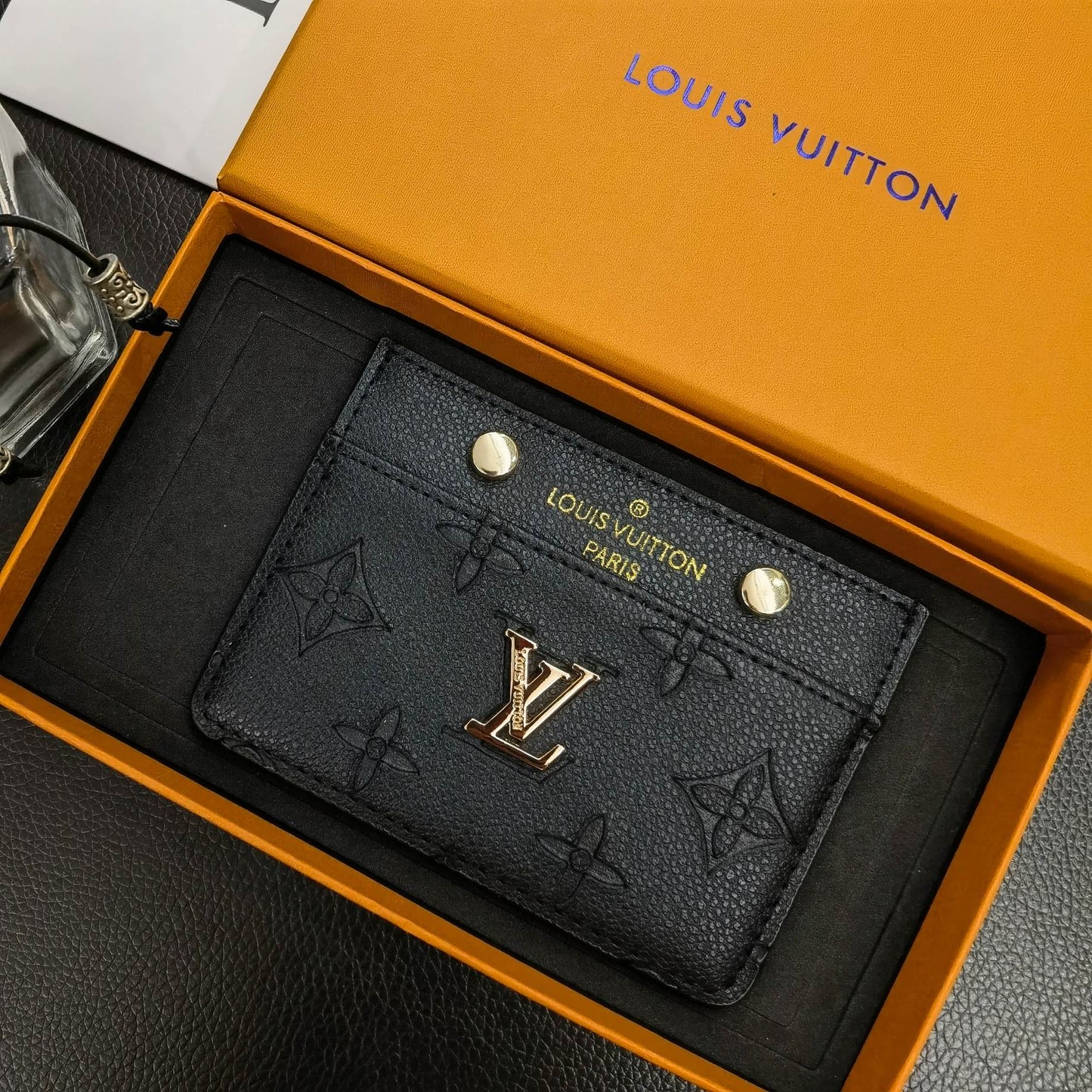 Lou Signature Slim Card Holder Wallet