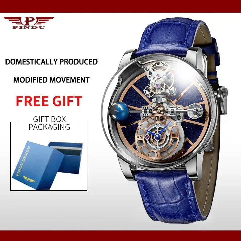 Galactic Pioneer Chronograph Tourbillon Luxury Watch