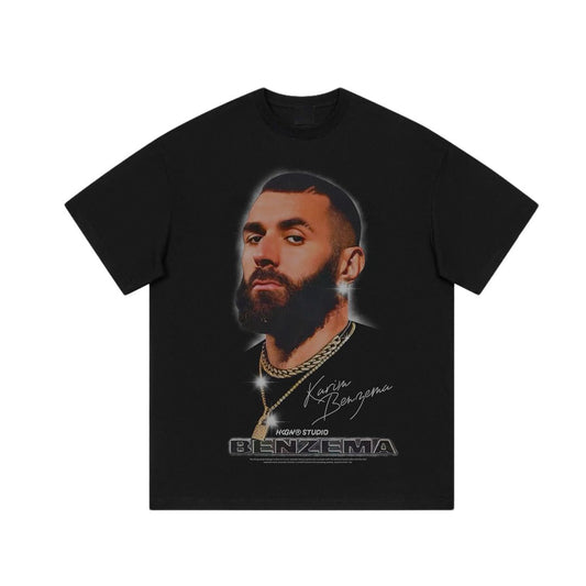 Karim Benzema  New-TEE-FACE-Football