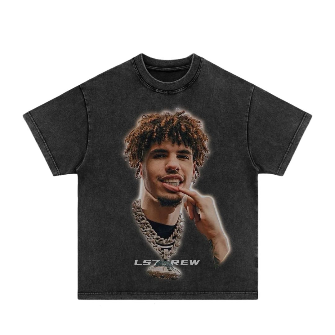 LaMelo Ball New-TEE-FACE-NBA