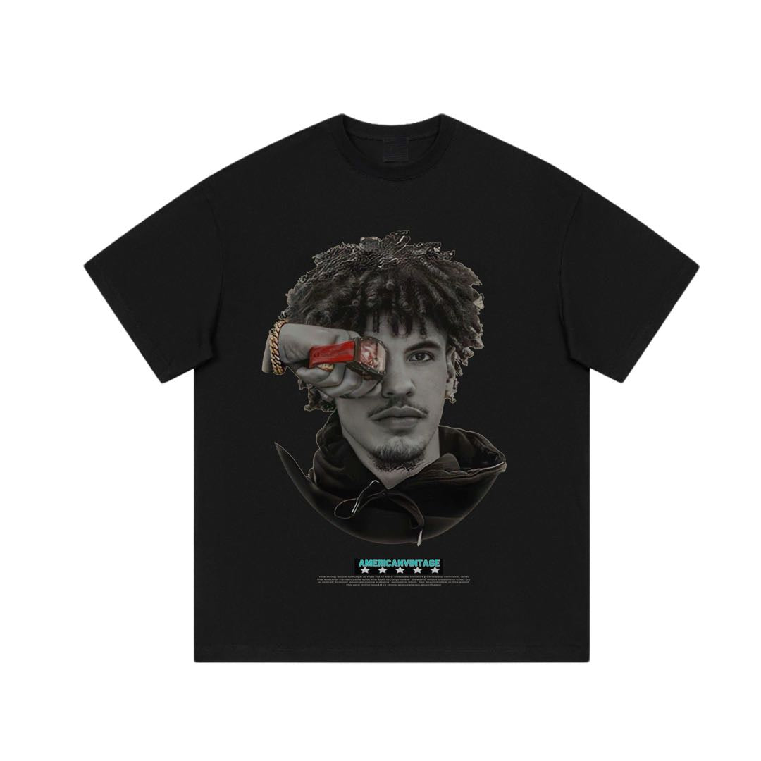 LaMelo Ball  New-TEE-FACE-NBA