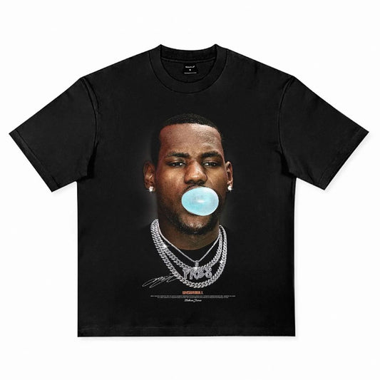 LeBron James  New-TEE-FACE-NBA