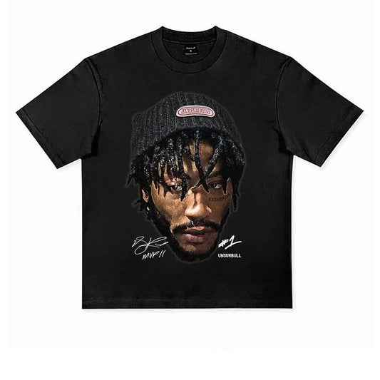 Derrick Rose  New-TEE-FACE-NBA 2025