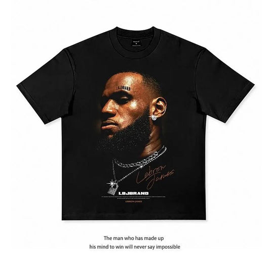 LeBron James  New-TEE-FACE-NBA 2025