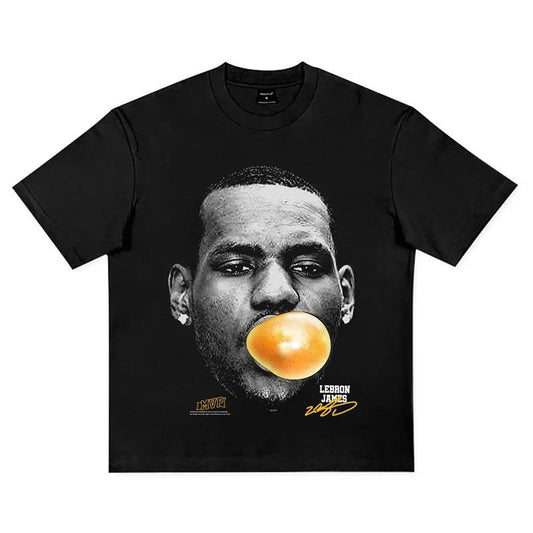 LeBron James  New-TEE-FACE-NBA 2025