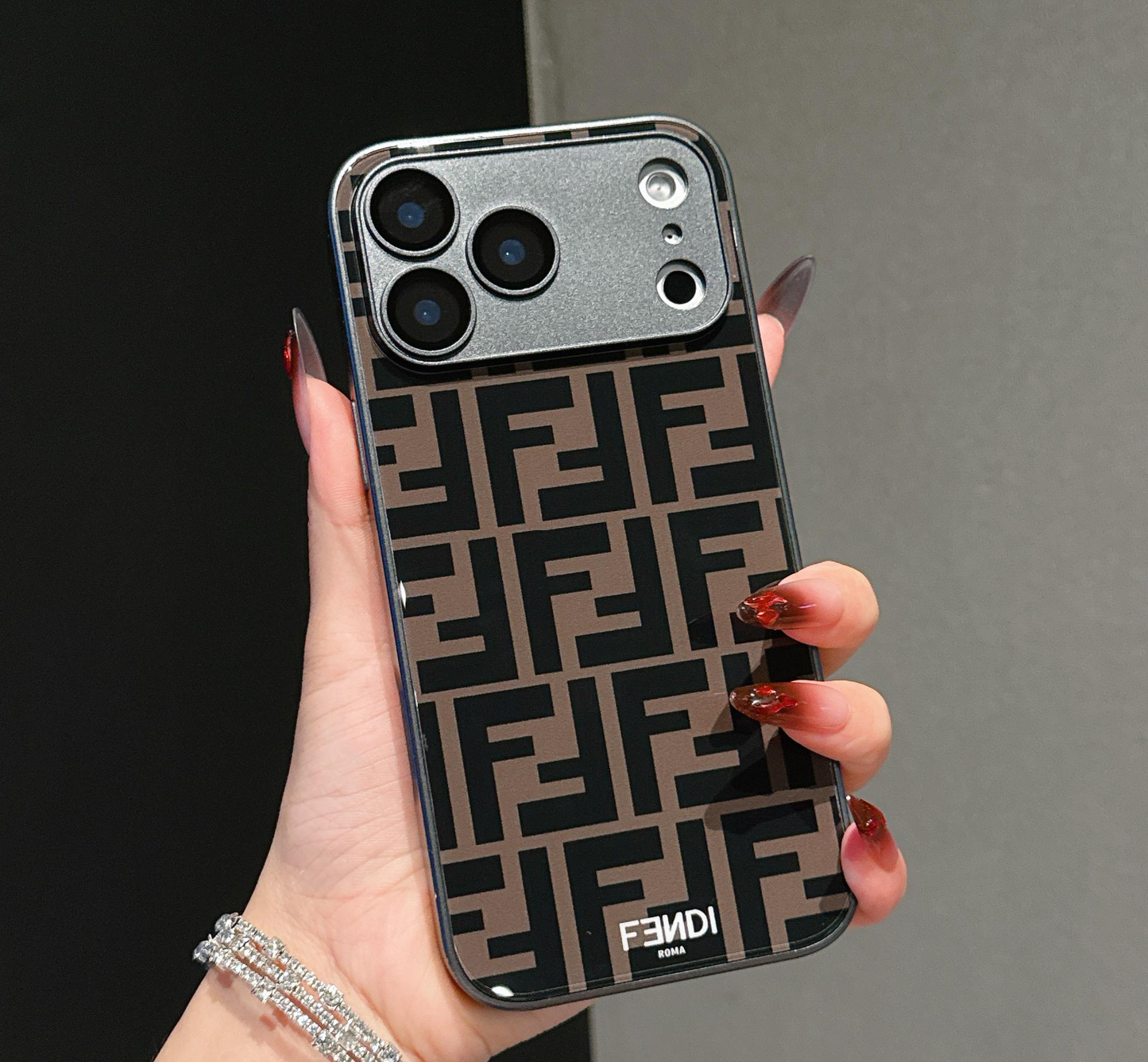 Luxury Pattern Shockproof iPhone Case with Camera Protection