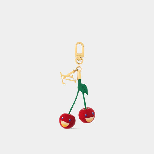 🌟 L- Cherry Keychain: Cute + Luxury, All in One 🍒✨