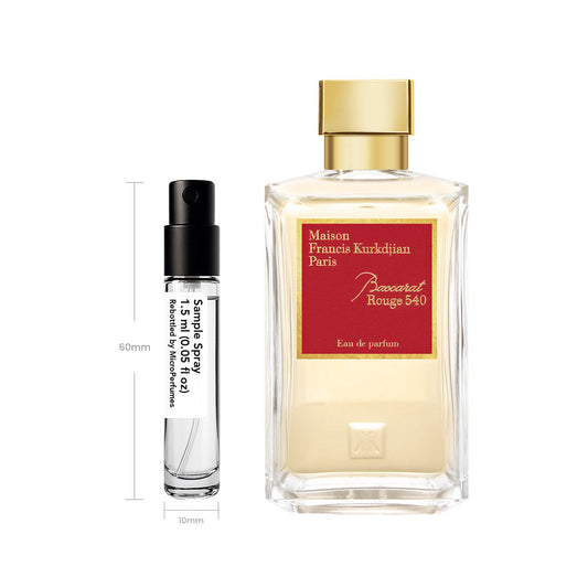 Baccarat Rouge 540 - Sample Spray