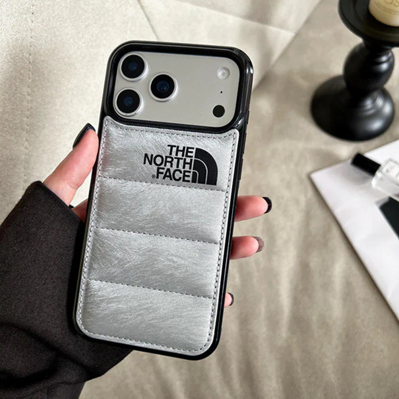 North Puffer Suede iPhone Case